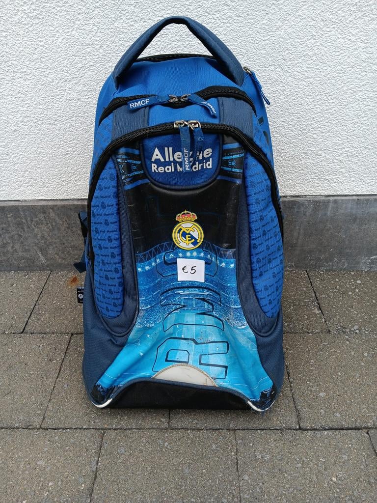 Trolley / Rugzak Real Madrid, Ophalen