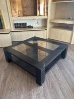 salontafel, Maison & Meubles, Tables | Tables de salon, Enlèvement, Comme neuf, Carré, Chêne