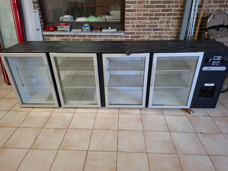 Antoine dranken frigo 4 deurs glas, Electroménager, Réfrigérateurs & Frigos, Enlèvement