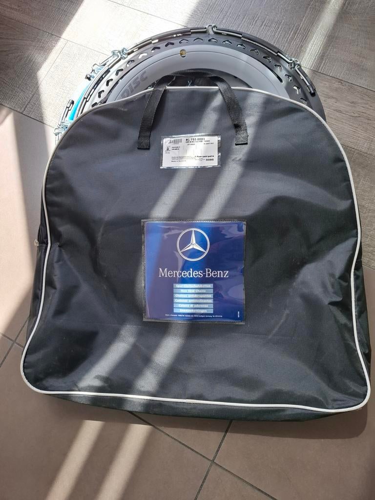 Chaînes à neige Mercedes E Classe, Enlèvement