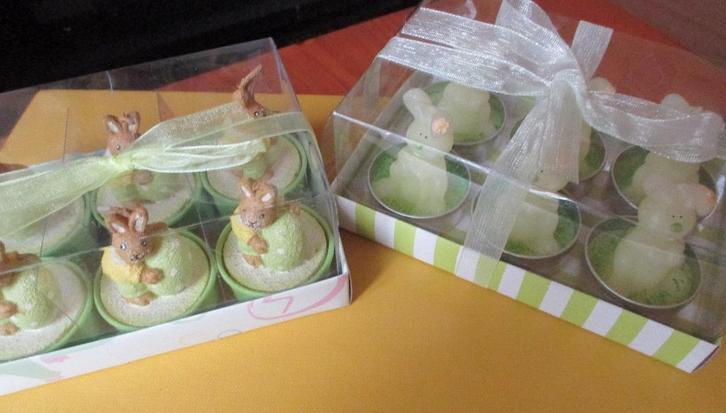 Paas kaarsjes , nieuwe staat , 2 doosjes, Diversen, Pasen, Ophalen