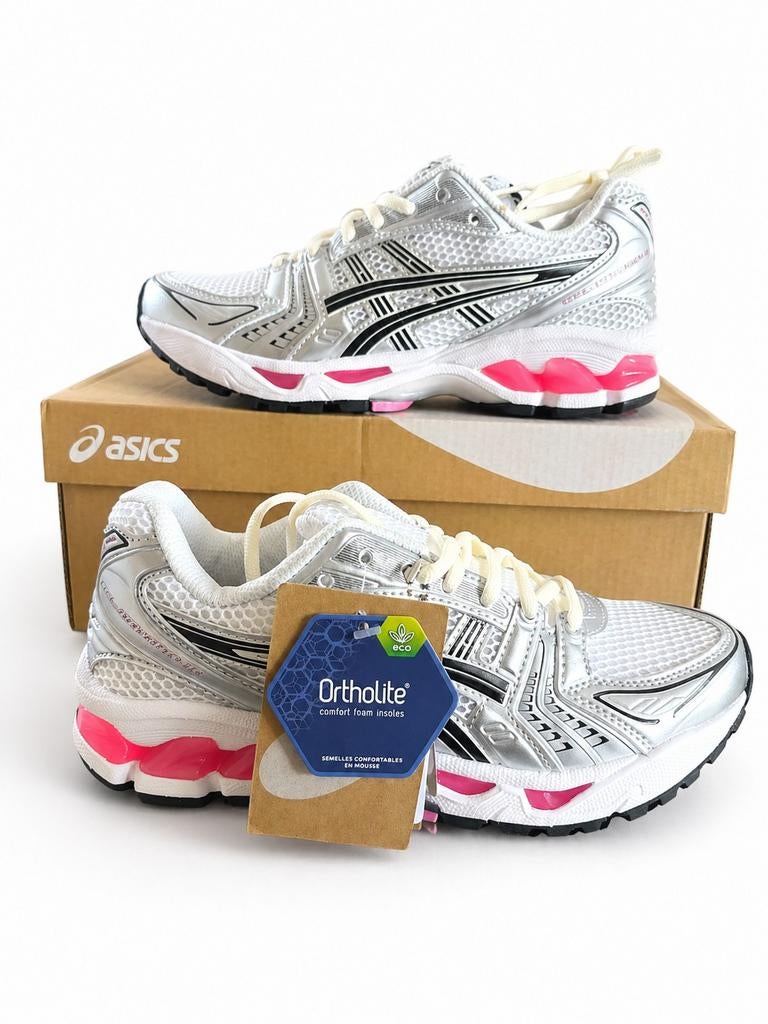 asics gel-kayano 14 wit zilver roze maat 39 nieuw, Ophalen, Asics