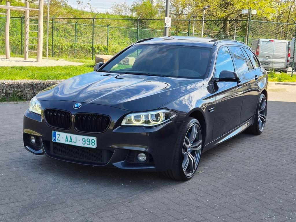 BMW 530xd ///M PAKKET///, Auto's, BMW, Automaat, Lichtsensor, Leder, Bedrijf
