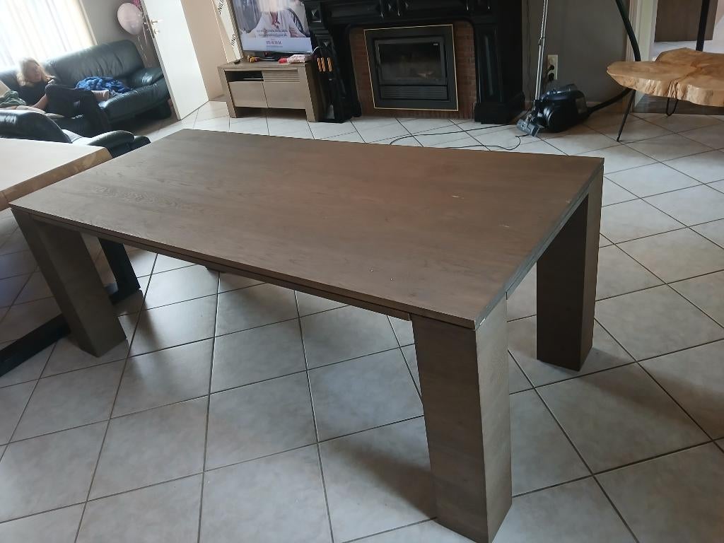 eettafel, Huis en Inrichting, Tafels | Eettafels, 200 cm of meer, 50 tot 100 cm, Zo goed als nieuw, Vijf personen of meer