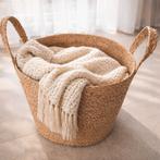 Grote, rieten mand in nieuwstaat
diameter 40cm, Huis en Inrichting, Ophalen, Mand