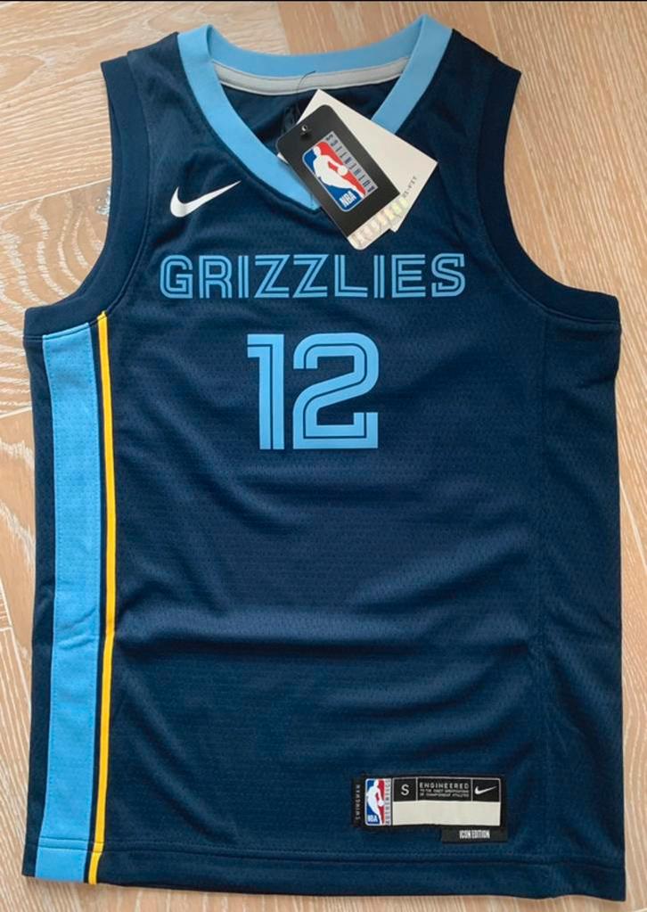 Nike Ja Morant Memphis Grizzlies NBA-shirt voor kind - Nieuw, Sport en Fitness, Basketbal, Zo goed als nieuw, Ophalen of Verzenden