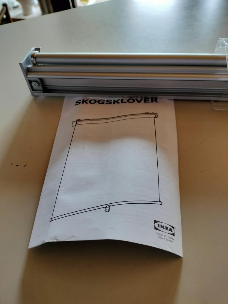 Rolgordijn skogskover ikea, Ophalen, Beige