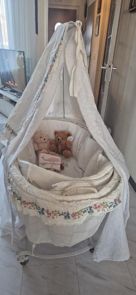 berceau rétro, Enfants & Bébés, Berceaux & Lits, Utilisé, Berceau, Enlèvement