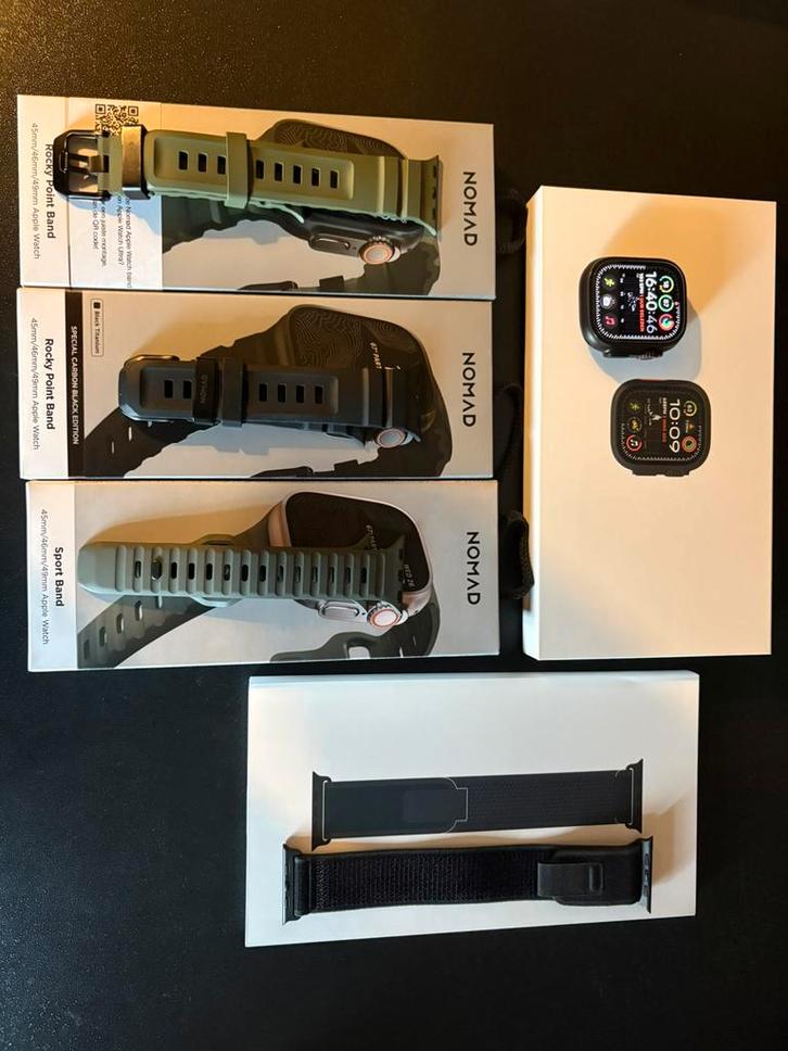Apple watch Ultra 2, Bijoux, Sacs & Beauté, Montres connectées, Comme neuf, iOS, Noir, Distance, Bandage calorique, État, GPS