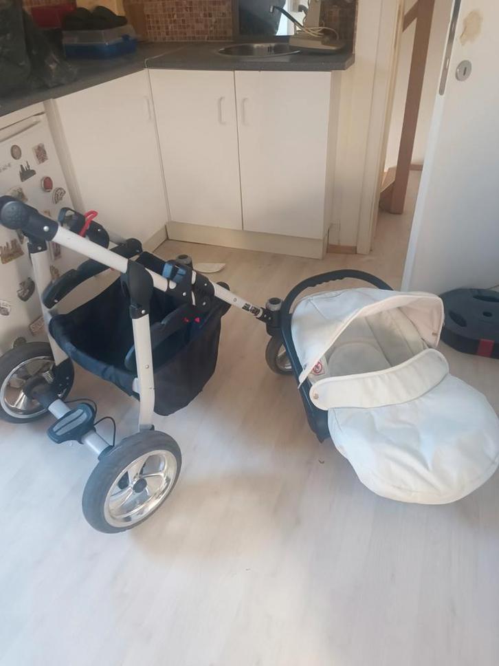 Poussette-trio KUNERT, Enfants & Bébés, Poussettes & Combinaisons, Poussette, Pneus, Enlèvement