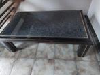 Zware salontafel gratis, Huis en Inrichting, Ophalen, Gebruikt, Rechthoekig, Metaal