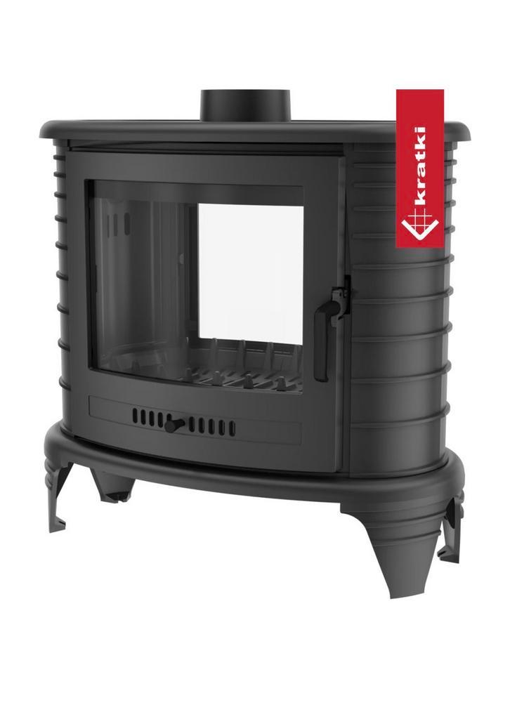 26045 Cheminée tunnel en fonte koza k8, Maison & Meubles, Poêles, Neuf, Autoportant, Poêle à bois, Bois, Enlèvement