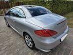 Peugeot 307 CC Cabrio 1.6i 16v / 142.857 km / benzine, Autos, Capteur de stationnement, Argent ou Gris, Achat, Entreprise