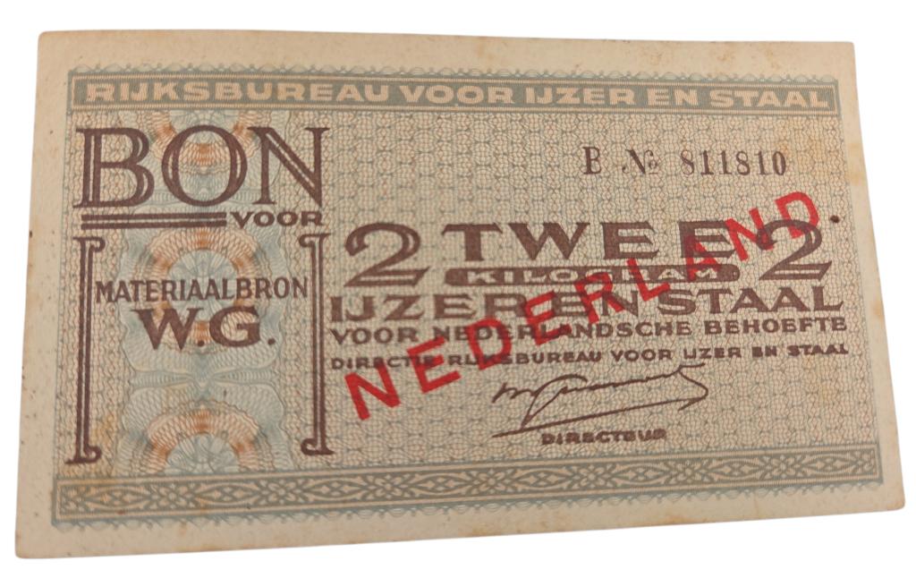 bonbonne en acier hollandaise de 2 kilos de la Seconde, Enlèvement ou Envoi