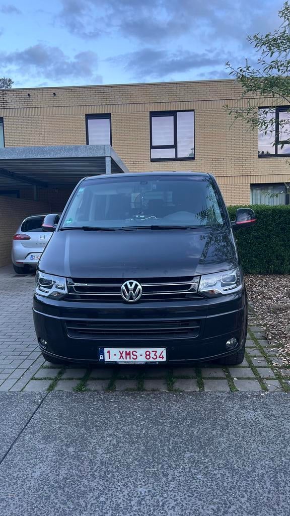 Cabine double VW Transporter T5, Autos, Camionnettes & Utilitaires, Achat, Android Auto, Diesel, Automatique