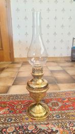 Olielamp 50cm - koperen messing, Antiek en Kunst, Antiek | Verlichting, Ophalen