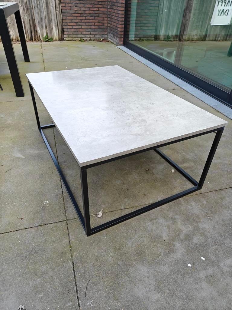 Rechthoekig salontafel 115 x 75, Ophalen, Rechthoekig, Kunststof