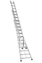 Échelle transformable Altrex KRU 3x10 en aluminium, Bricolage & Construction, Pliable ou rétractable/escamotable, Comme neuf, Échelle