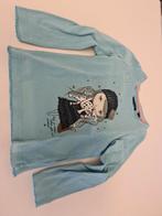 groen t-shirt, longsleeve met meisje 92, Enfants & Bébés, Vêtements enfant | Taille 92, Enlèvement, Comme neuf, Fille