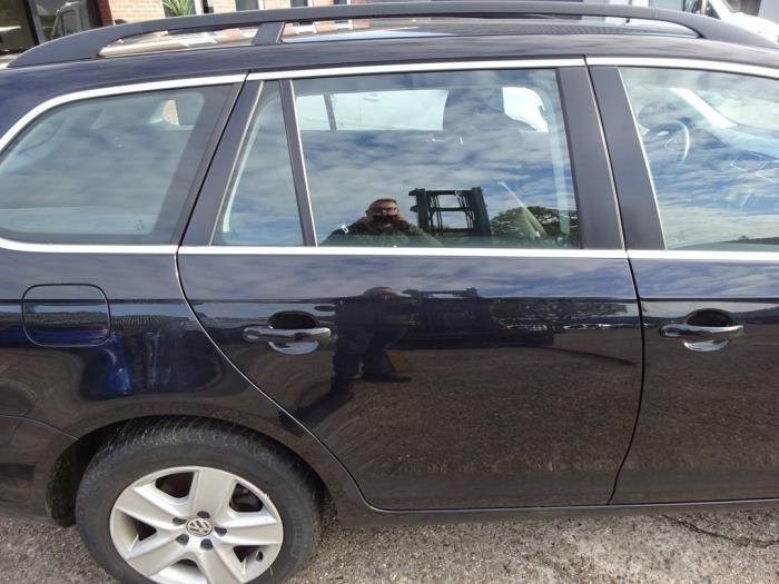 Portière 4portes arrière droite d'un Volkswagen Golf (LC9X, Autos : Pièces & Accessoires, Volkswagen, -, 3 mois de garantie, Utilisé