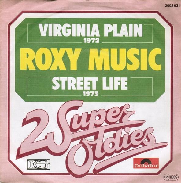 roxy music, Ophalen of Verzenden, 7 inch