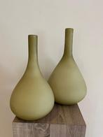 Vases décoratifs J-Line vert lot de 2, Maison & Meubles, Accessoires pour la Maison | Vases, Moins de 50 cm, Comme neuf, Verre