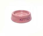 roze voerbak voor kitten, Ophalen, Zo goed als nieuw