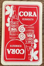 Carte à jouer VERMOUTH CORA, Enlèvement ou Envoi, Comme neuf, Carte(s) à jouer