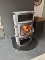 Houtkachel HETA Speksteen, Maison & Meubles, Cheminées, Enlèvement, Utilisé, Cheminée sur pied, Cheminée au bois
