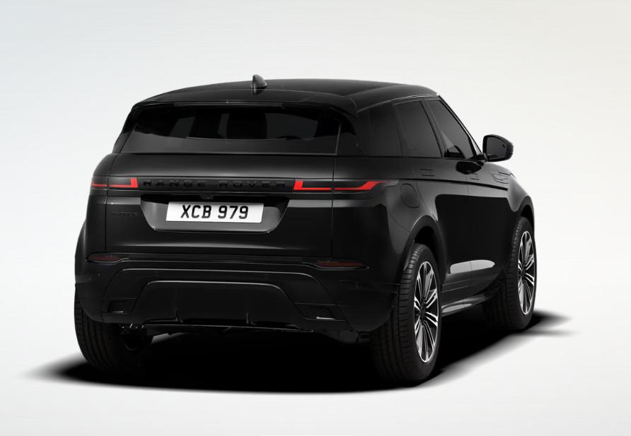 Land Rover Range Rover Evoque P270e DYNAMIC SE AWD Auto. 26M, Automaat, 269 pk, 1498 cc, Zwart
