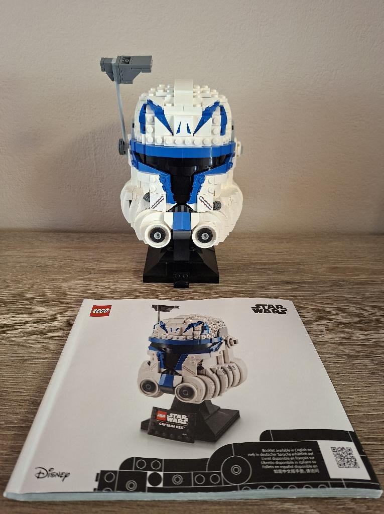 Lego set 75349 Lego Helmets Star Wars Captain Rex, Gebruikt, Star Wars, Lego, Ophalen of Verzenden