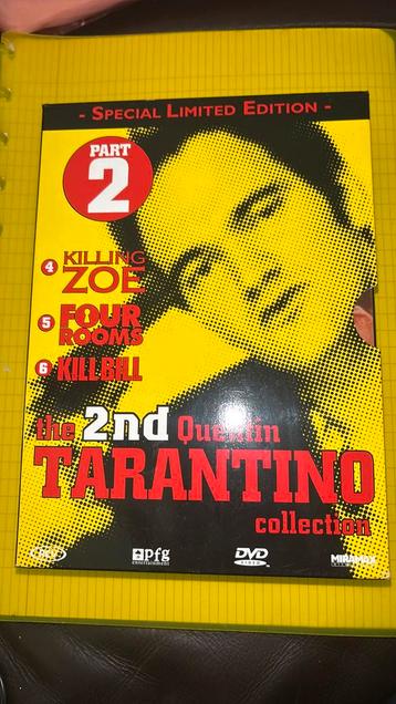 NIEUW 3DVD BOX THE 2 ND QUENTIN TARANTINO COLLECTION ! beschikbaar voor biedingen