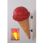 Crème glacée suspendue 89 cm - glace à la fraise sur cornet, Enlèvement ou Envoi, Neuf