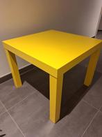 Geel tafeltje, Ophalen, Gebruikt