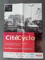 Citécyclo MTC  - affiche 60x40 cm - 2016, Collections, Posters & Affiches, Autres sujets/thèmes, Utilisé, Enlèvement ou Envoi