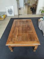 Salontafel rotan, Huis en Inrichting, Tafels | Salontafels, Ophalen, Gebruikt, Overige houtsoorten
