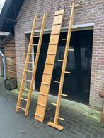 klimladders - half om half ladder - kippenladder - glijbaan, Ophalen, Gebruikt, Materiaal