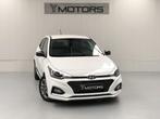 HYUNDAI i20 1.2i TECHNO PACK+ CLIM GPS CAMERA APPLE CAR PLAY, Auto's, Electronic Stability Program (ESP), Stof, 4 cilinders, Wit