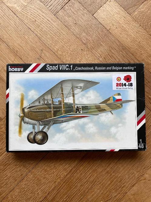 SPAD VIIC.1 - BELGIAN AIR FORCE - 1/48, Hobby & Loisirs créatifs, Modélisme | Avions & Hélicoptères, Neuf, Avion, Plus grand que 1:72
