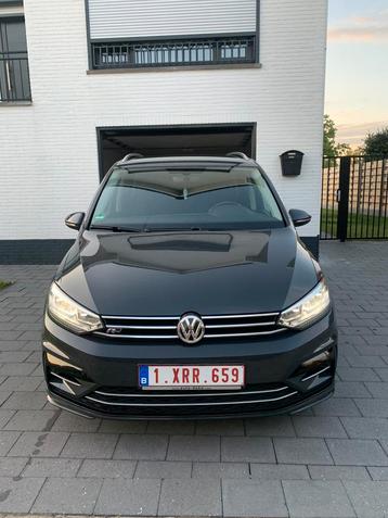 Volkswagen Touran R- line, Autos, Achat, Euro 6, Noir, 5 portes