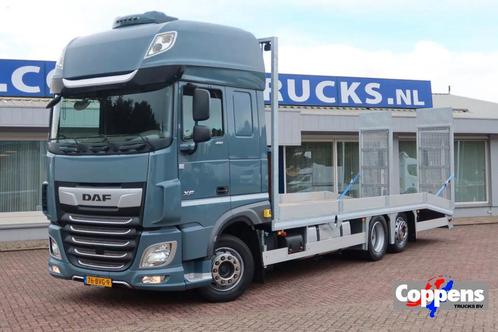 DAF XF 106.480 Machine Transport Vrachtwagen Oprijwagen, Autos, Camions, Entreprise, ABS, Air conditionné, Verrouillage central