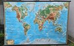 Zeer grote wereldkaart 3D met voelbaar reliëf, Enlèvement ou Envoi, Géographie