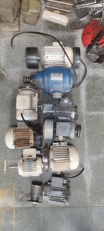 Diverse elektromotor 11 stuks beschikbaar voor biedingen