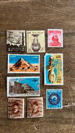 Oude postzegels Egypte, Postzegels en Munten, Postzegels | Afrika, Egypte, Ophalen of Verzenden, Gestempeld