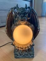 Gargoyle bedlamp 30 cm, Ophalen, Zo goed als nieuw