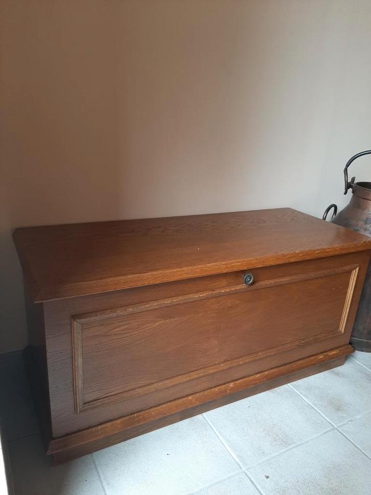 Eikenhouten schoenkast uit de jaren '70, Huis en Inrichting, Kasten | Schoenenkasten, Gebruikt, Ophalen