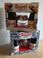 Duvel boxen Franky Sticks + Hedof, Verzamelen, Biermerken, Ophalen, Zo goed als nieuw, Flesje(s), Duvel