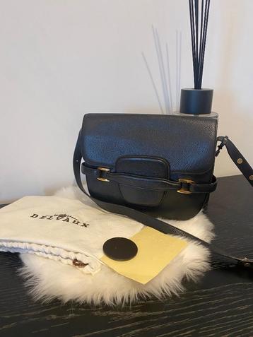 Delvaux Zwarte Crossbody beschikbaar voor biedingen