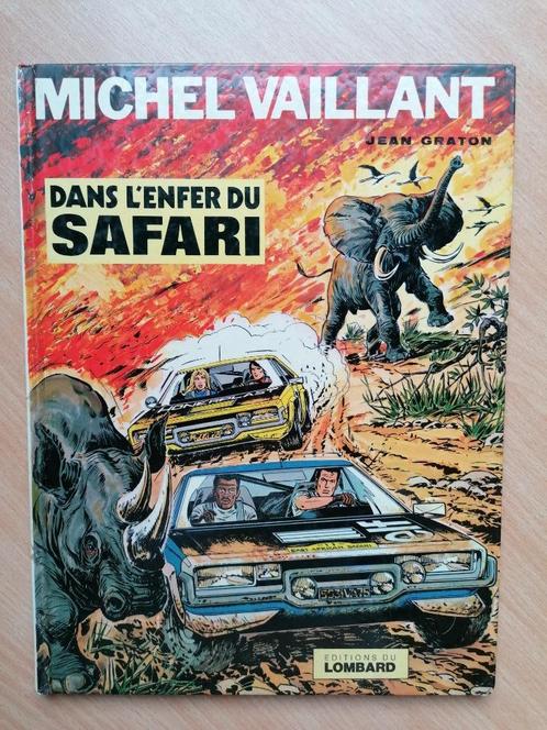 Michel Vaillant - Dans l'enfer du Safari - DL1975 EO, Boeken, Stripverhalen, Gelezen, Eén stripboek, Ophalen of Verzenden