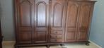 5 deurs kleerkast bruin, Huis en Inrichting, Ophalen, Gebruikt